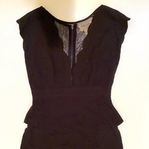 Coincidence & Chance - Black Scallop Dress - 4